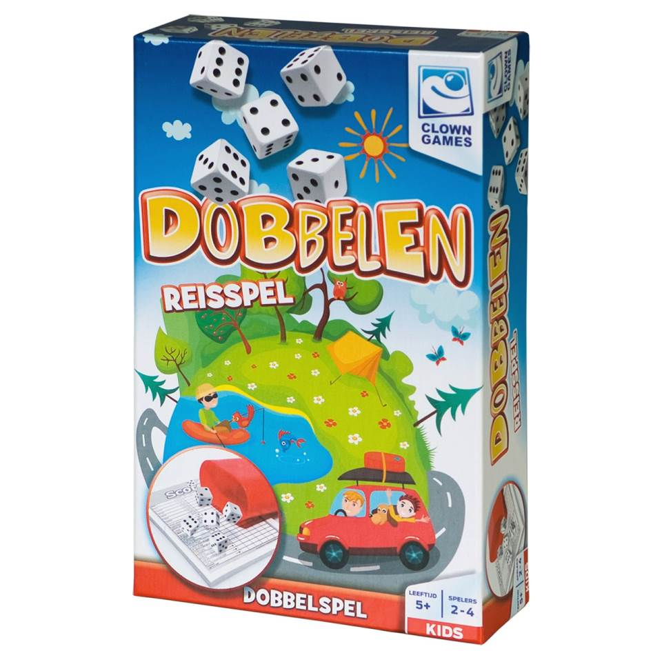 Clown Games – Dobbelen - Reisspel