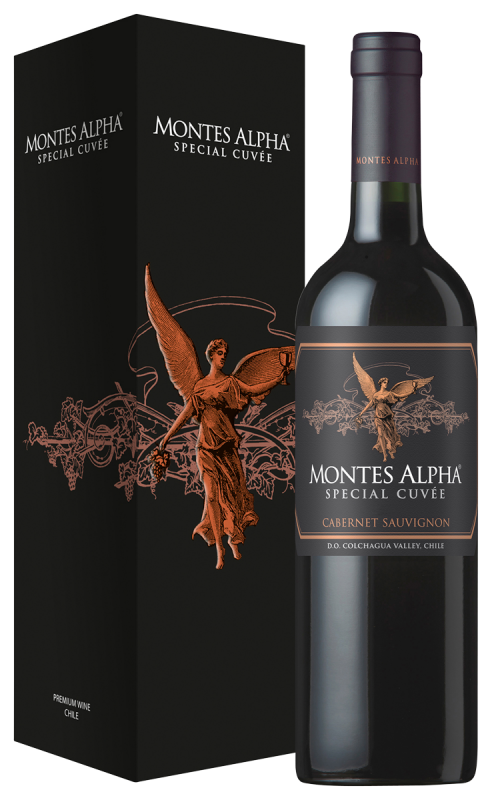 Montes Alpha Black Special Cuvée Cabernet Sauvignon (in giftbox)