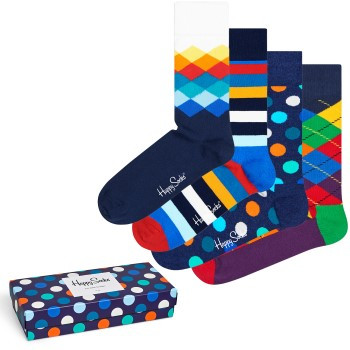 Happy socks 4 stuks Mix Socks Gift Box * Actie *