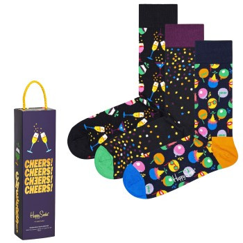 Happy socks 3 stuks Celebration Socks Gift Box * Actie *