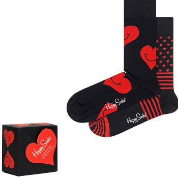 Happy socks 2 stuks I Love You Hearts Gift Box * Actie *