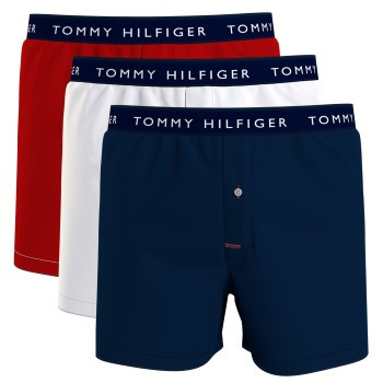 Tommy Hilfiger 3 stuks Recycled Cotton Woven Boxer Shorts * Actie *