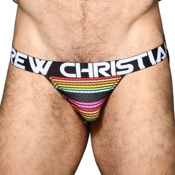 Andrew Christian Almost Naked Chill Stripe Jock * Actie *