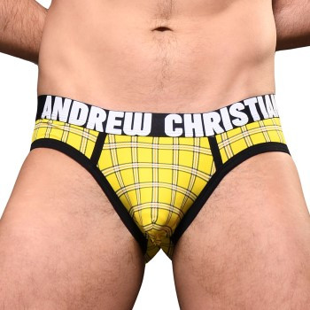 Andrew Christian Almost Naked Plaid Brief * Actie *