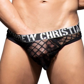 Andrew Christian Almost Naked Mesh Thong * Actie *