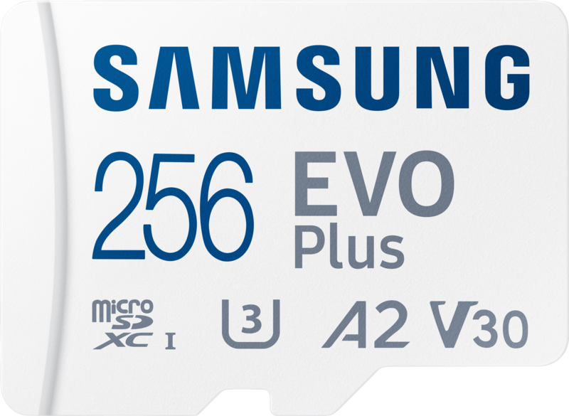 Samsung EVO Plus 256GB microSDXC + SD Adapter
