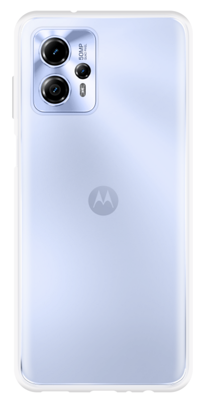 Just in Case Soft Design Motorola Moto G13 Back Cover Transparant