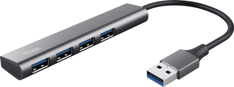 Trust Halyx 4-Poorts USB A 3.2 Gen 1-hub