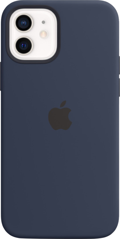 Apple iPhone 12 / 12 Pro Back Cover met MagSafe Donkermarineblauw