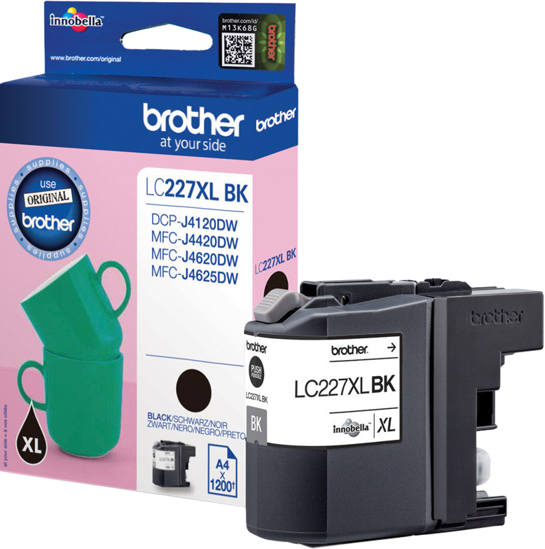 Brother LC-227XL Cartridge Zwart
