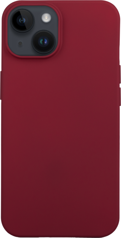 BlueBuilt Soft Case Apple iPhone 14 Back Cover met MagSafe Rood