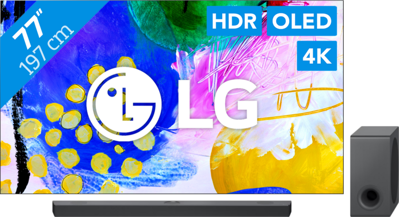 LG OLED77G26LA (2022) + Soundbar