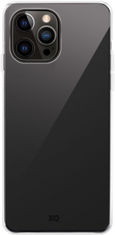 XQISIT Flex Case Apple iPhone 15 Pro Max Back Cover Transparant