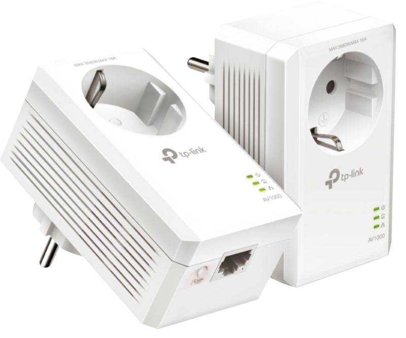 TP-Link TL-PA7017P Kit 1000 Mbps 2 adapters (zonder wifi)