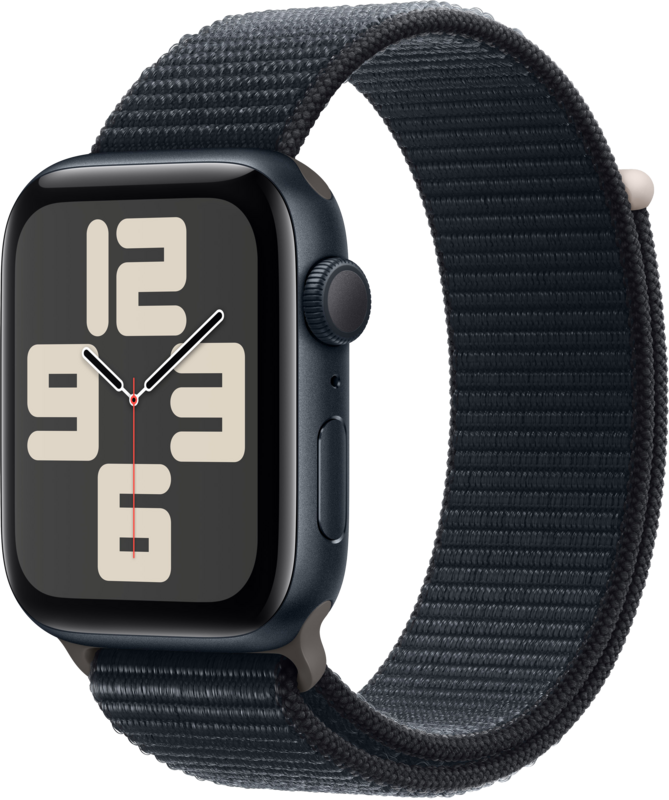 Apple Watch SE (2022) 44mm Midnight Aluminium Sport Loop