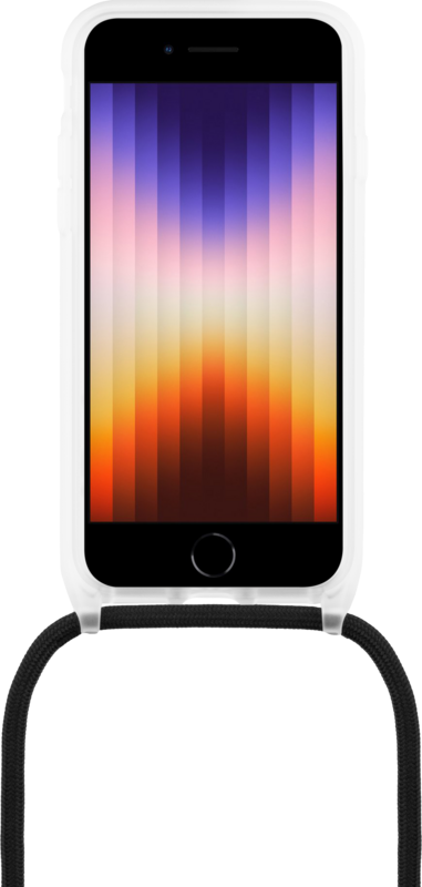 Otterbox React Apple iPhone SE 2022 / SE 2020 / 8 / 7 Back Cover Transparant Met Koord