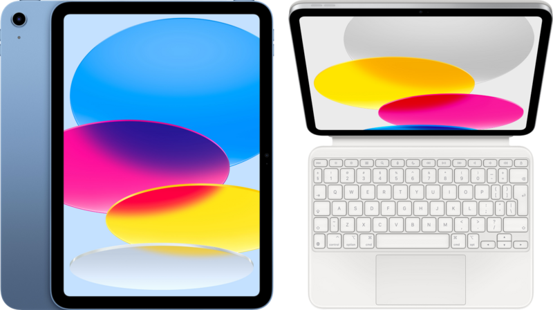 Apple iPad (2022) 10.9 inch 256GB Wifi Blauw + Magic Keyboard Folio