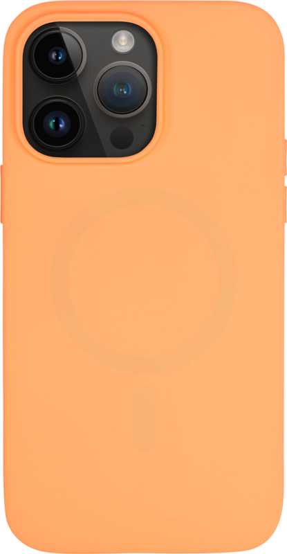 BlueBuilt Soft Case Apple iPhone 14 Pro Max Back Cover Oranje