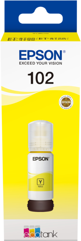 Epson 102 Inktflesje Geel