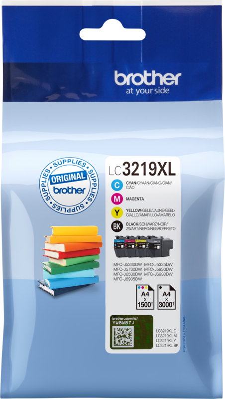 Brother LC-3219XL Cartridge 4-Pack