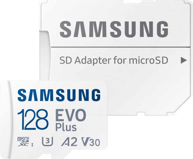 Samsung EVO Plus 128GB microSDXC + SD Adapter