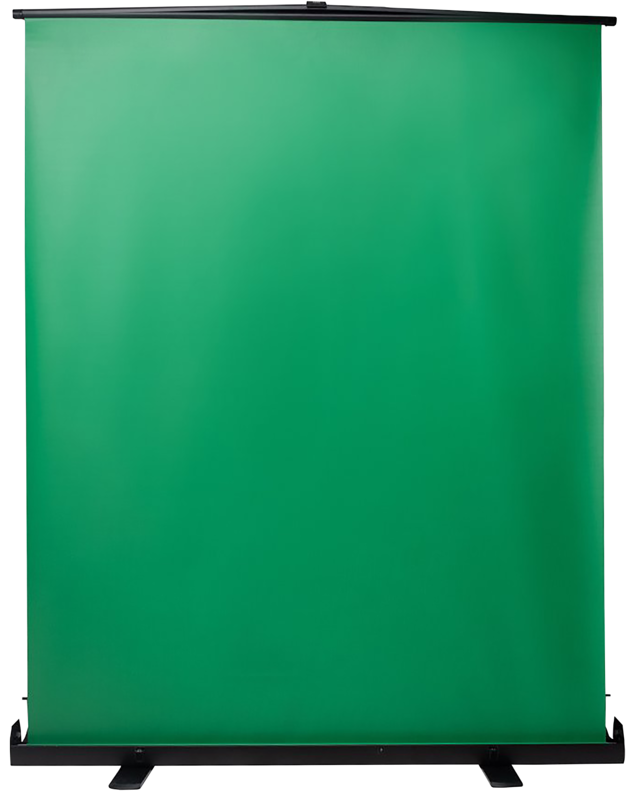 StudioKing Roll-Up Green Screen FB-150200FG 150x200cm Chroma Groen
