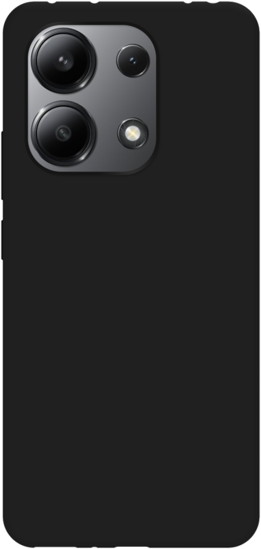 Just in Case Soft Design Xiaomi Redmi Note 13 4G Back Cover Zwart