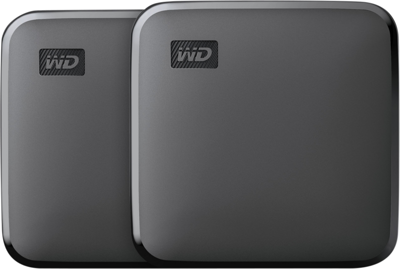 WD Elements SE Portable SSD 1TB - Duo Pack