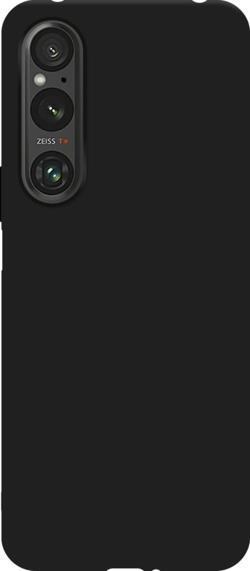 Just in Case Soft Design Sony Xperia 1 V Back Cover Zwart