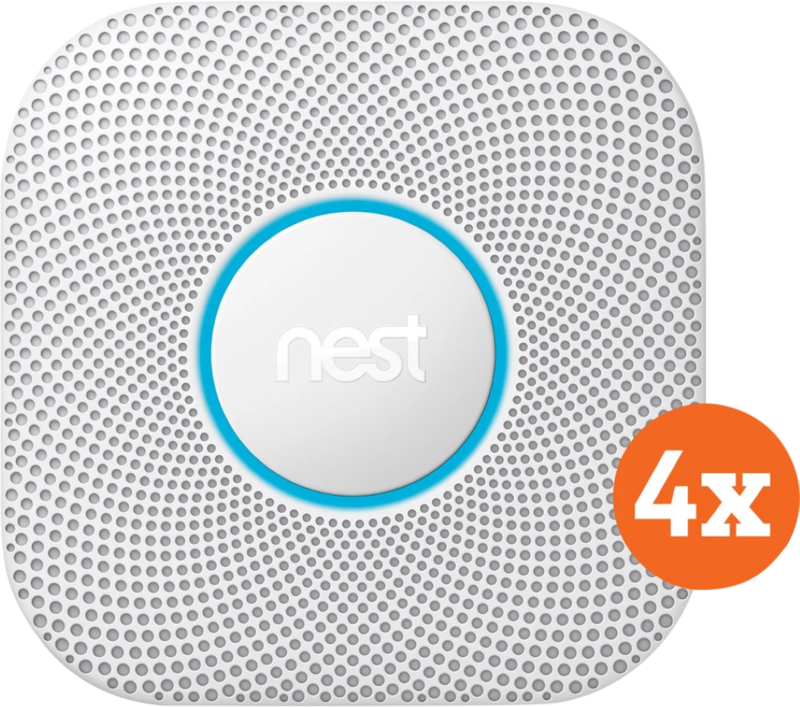 Google Nest Protect V2 Netstroom 4-Pack
