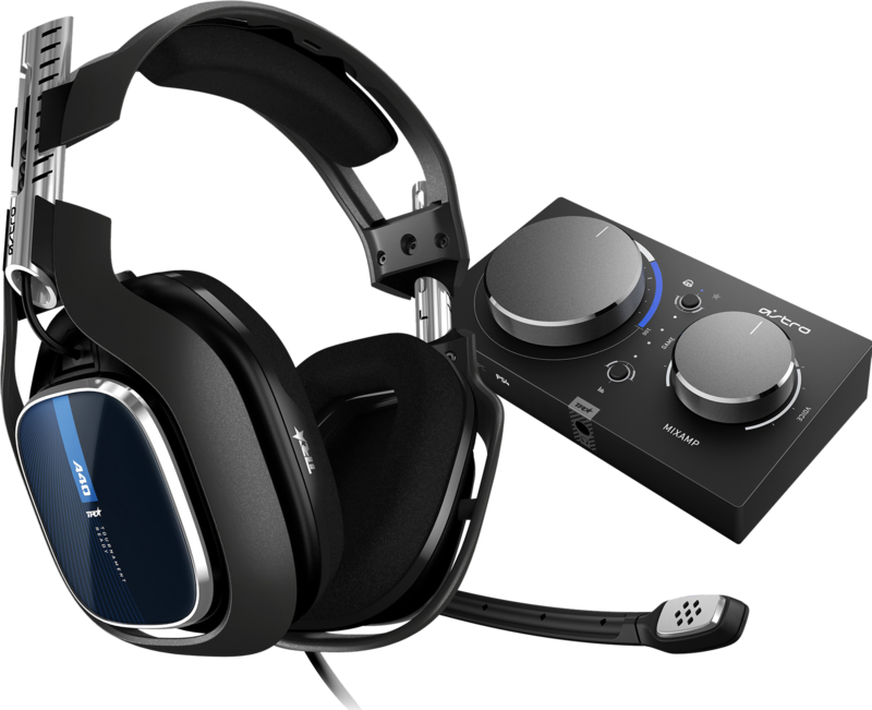 Astro A40 TR Gaming Headset + MixAmp Pro TR PS5, PS4 - Zwart