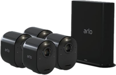 Arlo Ultra 2 Beveiligingscamera 4K Zwart 4-Pack
