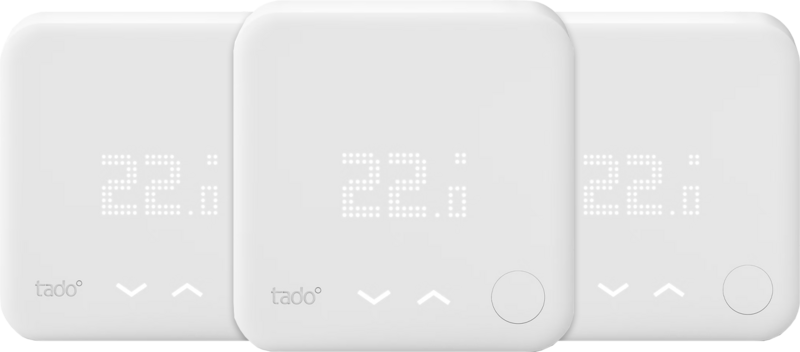 Tado Draadloze Temperatuursensor 3-pack (uitbreiding)