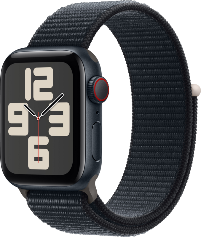 Apple Watch SE (2022) 4G 40mm Midnight Aluminium Sport Loop