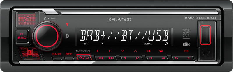 Kenwood KMM-BT408DAB