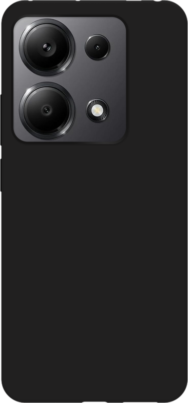 Just in Case Soft Design Xiaomi Redmi Note 13 Pro 5G Back Cover Zwart