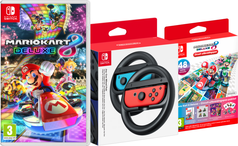 Mario Kart 8 Deluxe + Joy-Con Stuurwiel + Booster Course Pass DLC