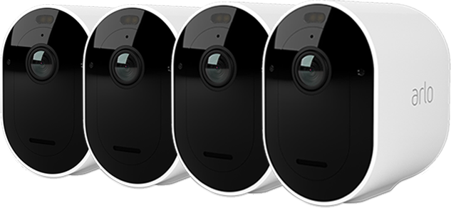 Arlo Pro 5 beveiligingscamera wit 4-pack