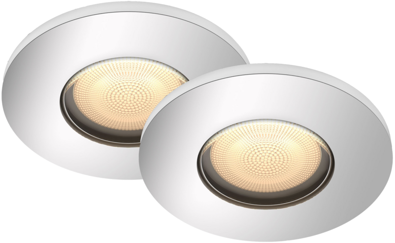Philips Hue Adore badkamerinbouwspot White Ambiance 2-pack