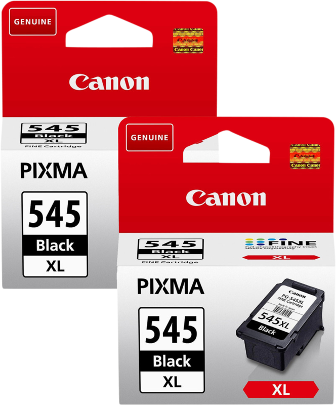 Canon PG-545XL Cartridges Zwart Duo-pack