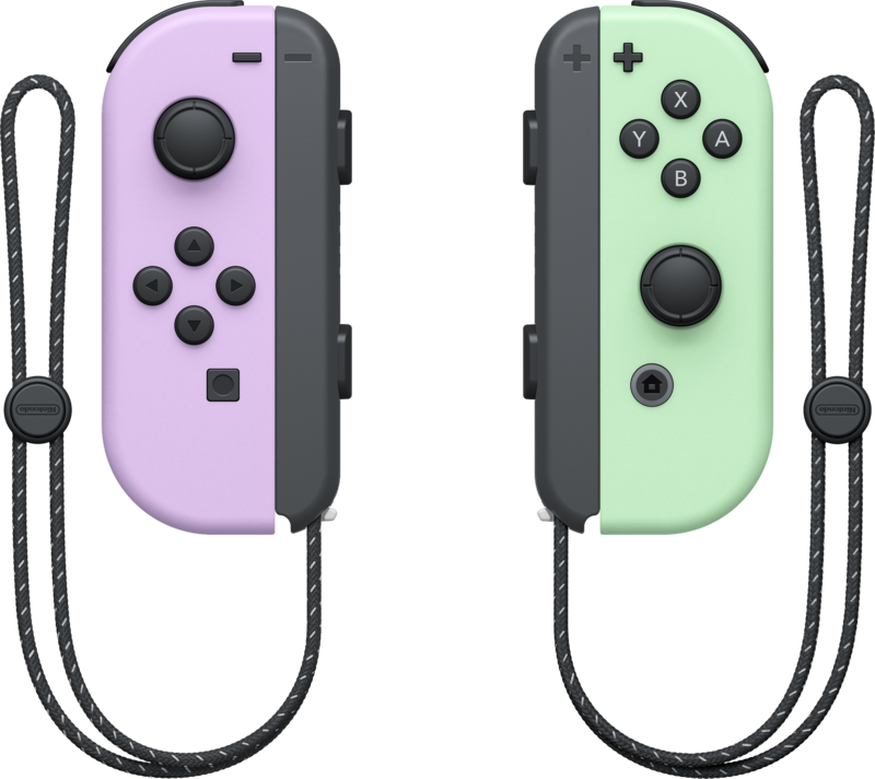Nintendo Switch Joy-Con Pastel Set Paars/Groen