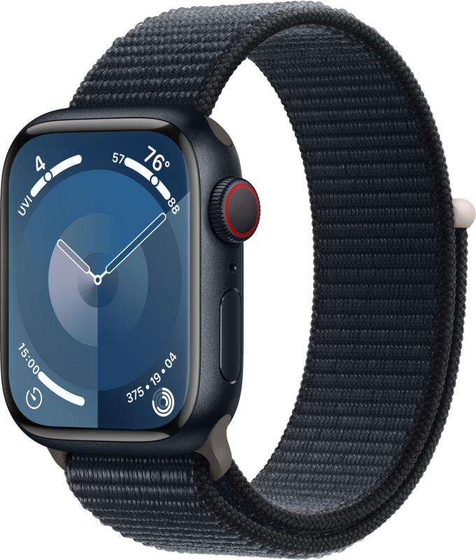 Apple Watch Series 9 4G 41mm Midnight Aluminium Sport Loop