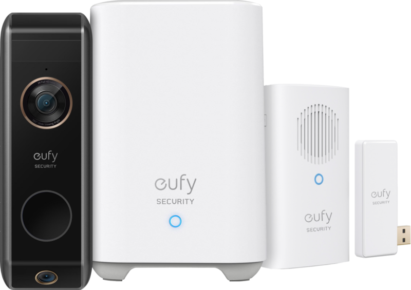 Eufy Video Doorbell Dual 2 Pro met HomeBase + Chime