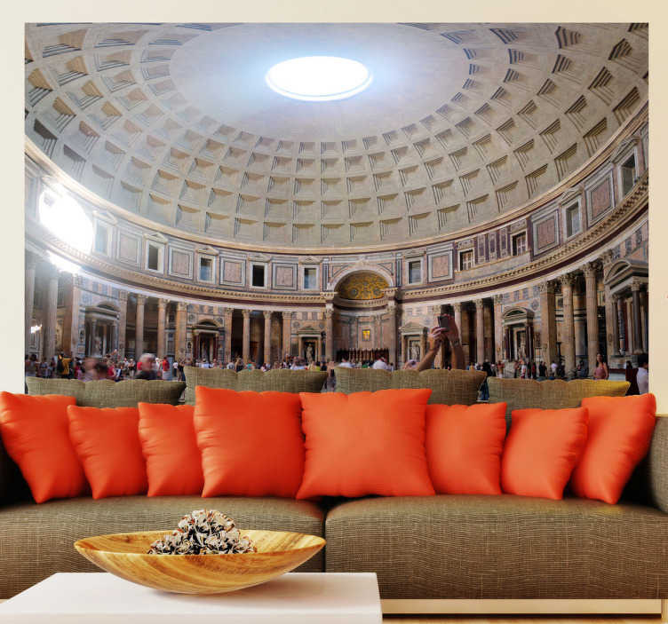 Muursticker interieur Pantheon Rome