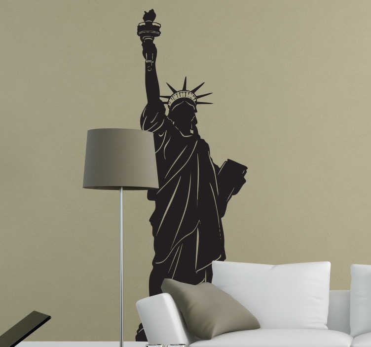 Sticker vrijheidsbeeld New York Amerika