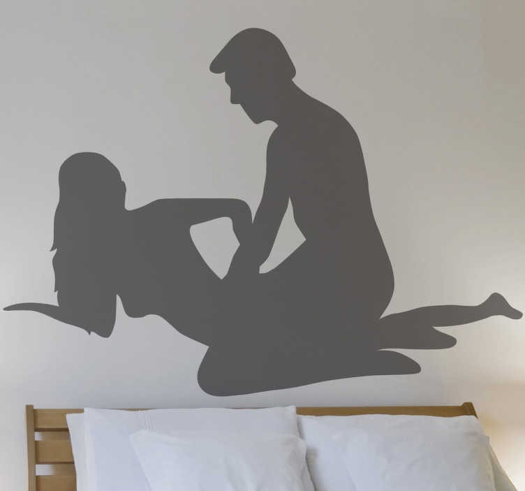 Erotisch silhouet Seks Pose