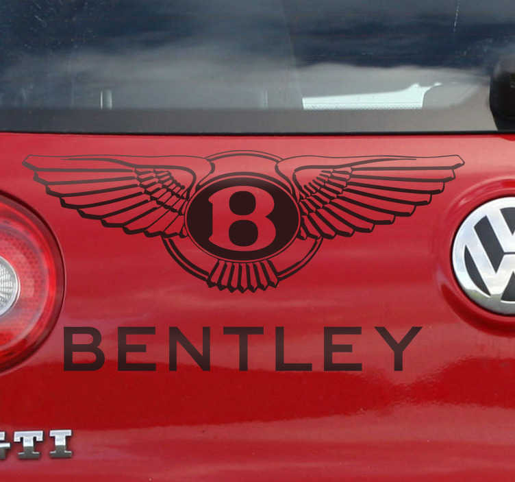 Bentley logo merk stickers