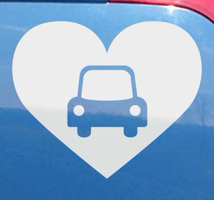 Sticker auto hart