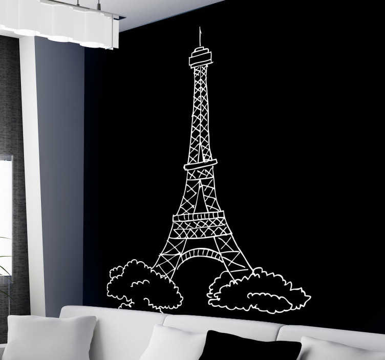 Sticker Eiffeltoren Parijs