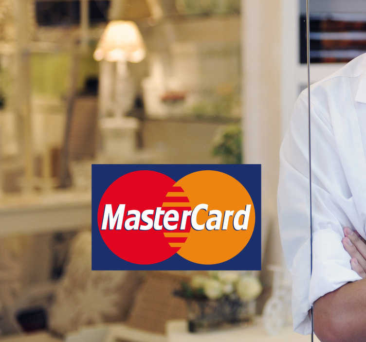Mastercard Logo Sticker